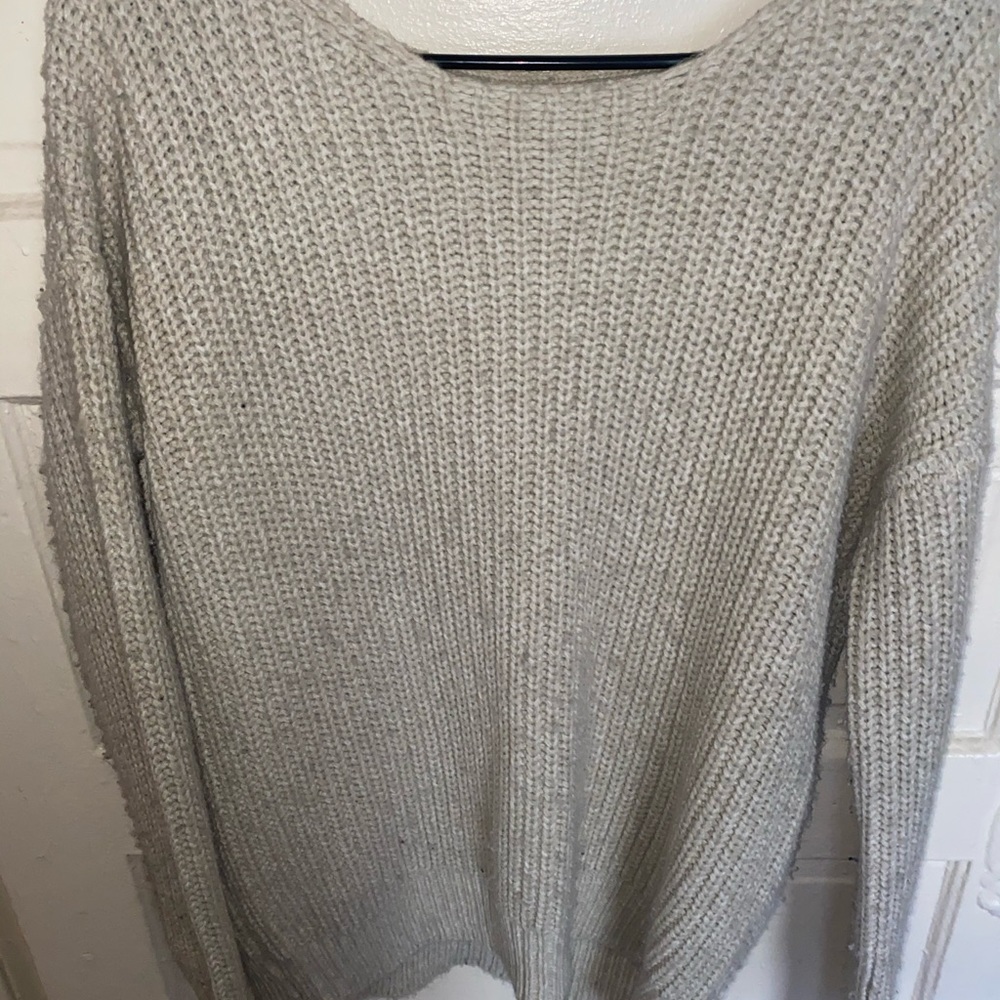 Tan sweater